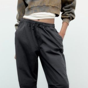 Zara Black Wide Leg Pants